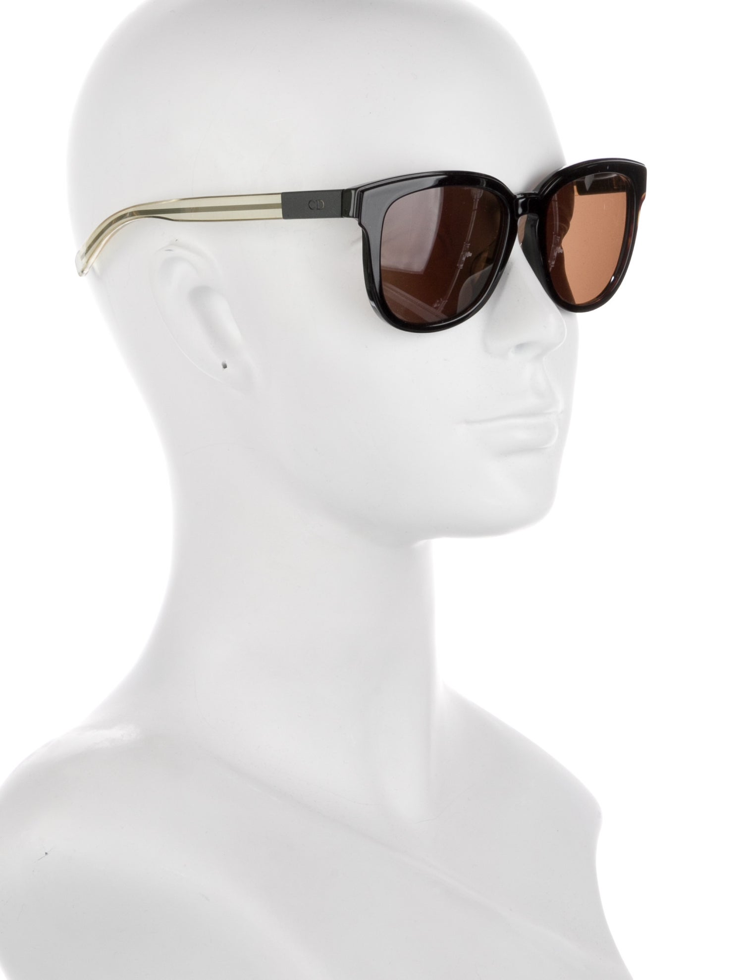 Christian Dior Wayfarer Mirrored Sunglasses